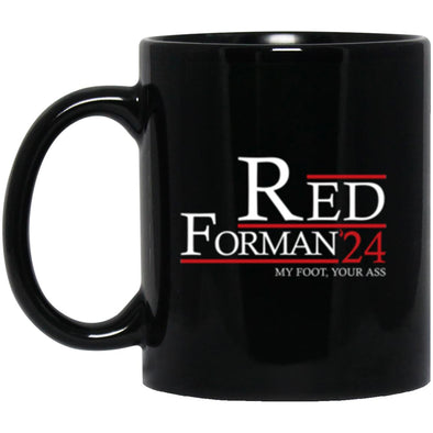 Red Forman 24 Black Mug 11oz (2-sided)