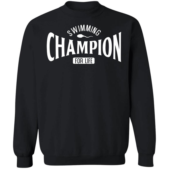 Swimming Champion Crewneck Sweatshirt
