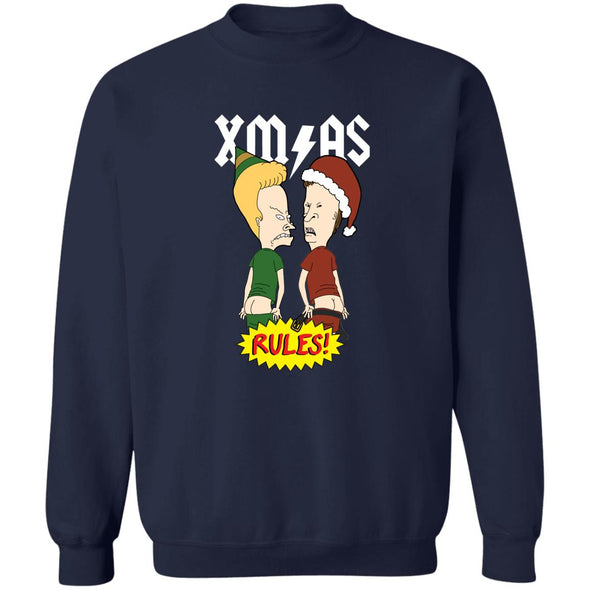 Christmas Rules! Crewneck Sweatshirt