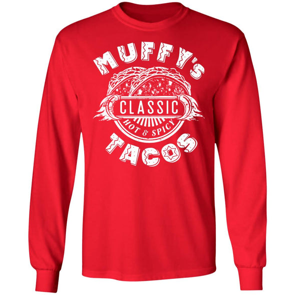 Muffy's Tacos Heavy Long Sleeve