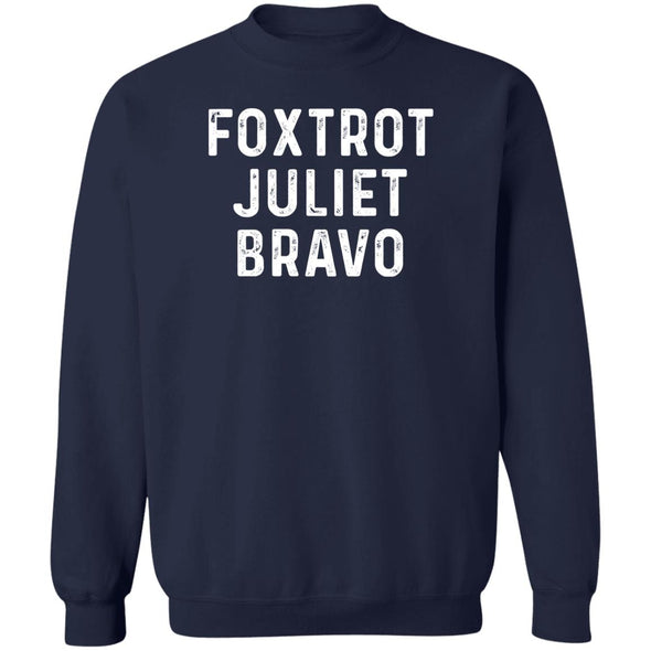 Foxtrot Juliet Bravo Crewneck Sweatshirt