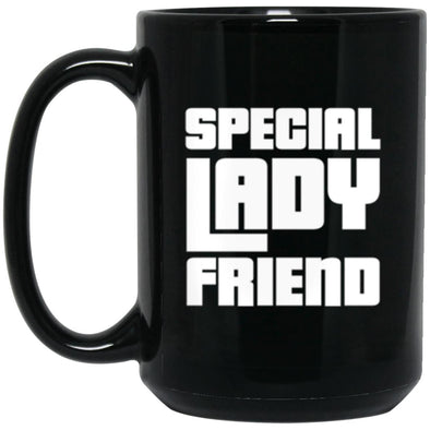 Special Lady Black Mug 15oz (2-sided)