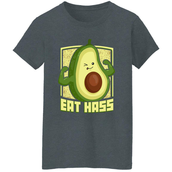 Eat Hass Avocado Ladies Cotton Tee