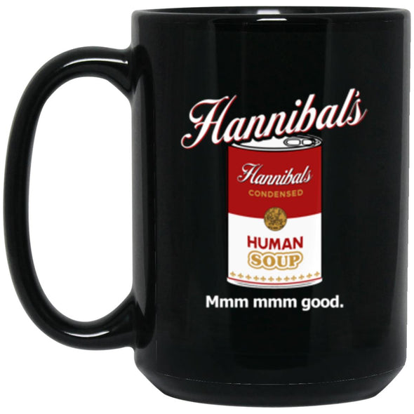 Hannibal's Black Mug 15oz (2-sided)