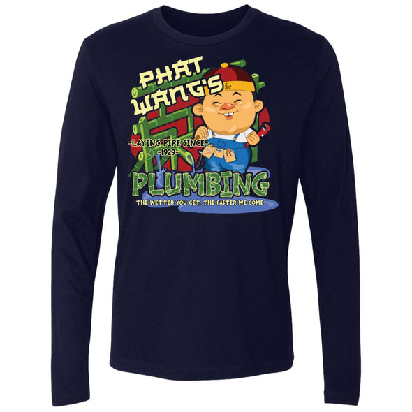 Phat Wang's Plumbing Premium Long Sleeve