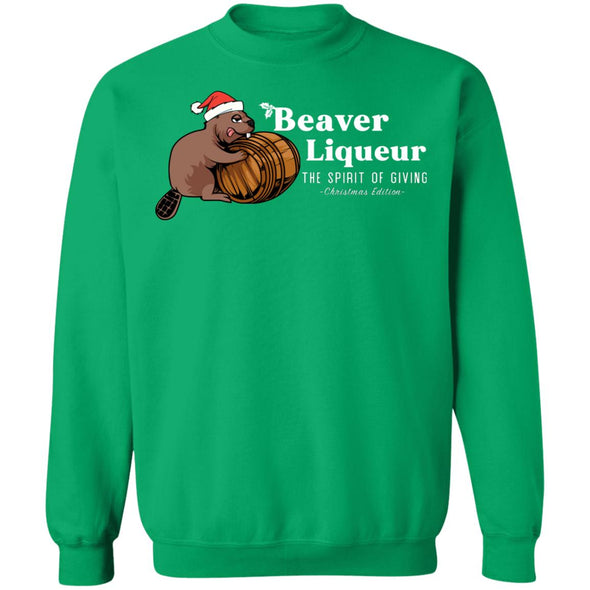 Beaver Liqueur Christmas Crewneck Sweatshirt