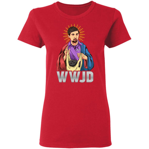 WWJD 2 Ladies Cotton Tee