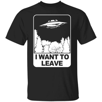 I Want To Leave Cotton Tee
