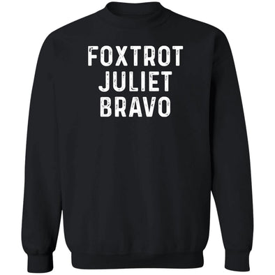 Foxtrot Juliet Bravo Crewneck Sweatshirt