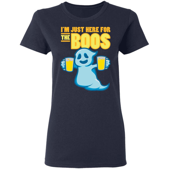 Here for the boos Ladies Cotton Tee