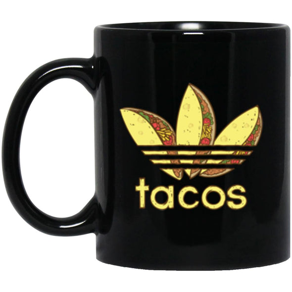 Tacos Black Mug 11oz (2-sided)
