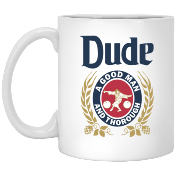 Dude Lite White Mug 11oz (2-sided)