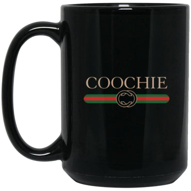 Coochie Black Mug 15oz (2-sided)