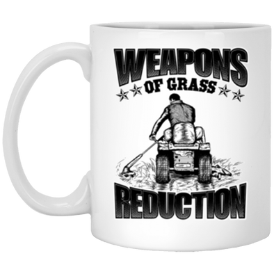 Grass Reduction White Mug 11oz (2-sided)