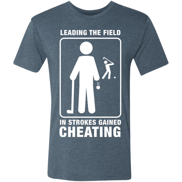 Strokes Gained Cheating Premium Triblend Tee