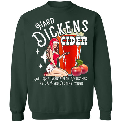 Dickens Cider Christmas Crewneck Sweatshirt