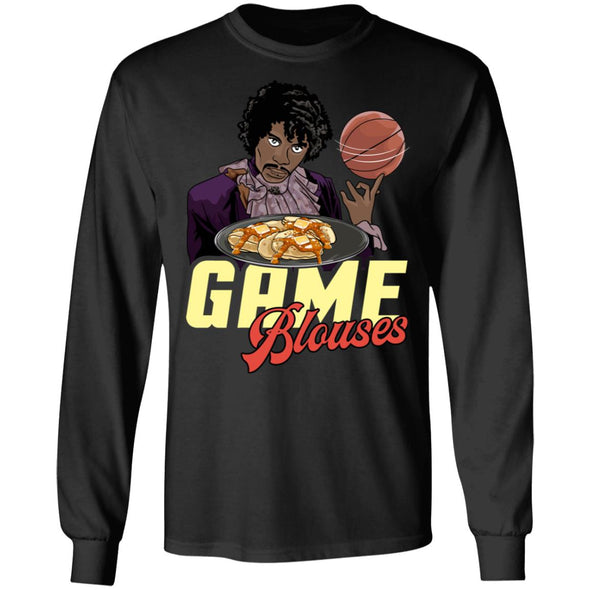 Game Blouses Long Sleeve