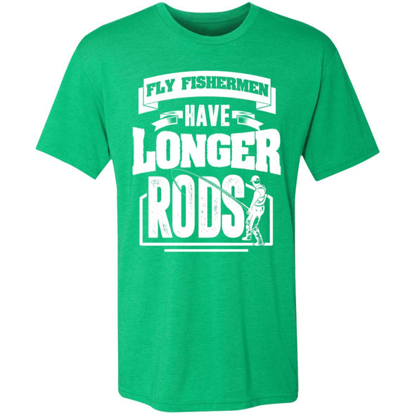 Longer Rods Premium Triblend Tee