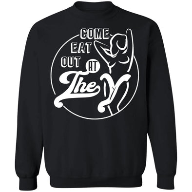Eat Out At The Y Crewneck Sweatshirt