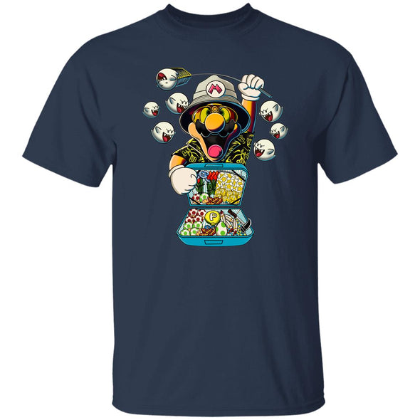 Fear and Loathing in Mushroom Kingdom Cotton Tee