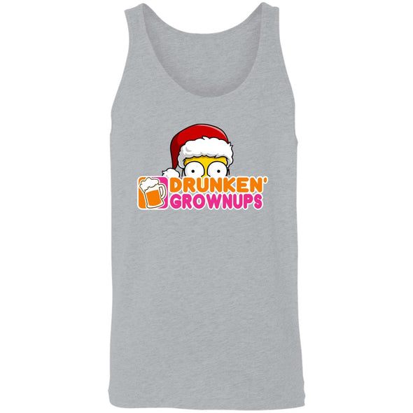 Drunken Grownups Christmas Tank Top