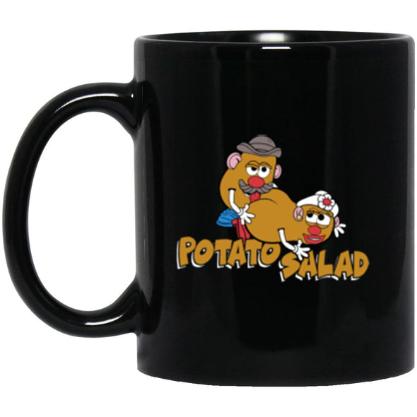 Potato Salad Black Mug 11oz (2-sided)