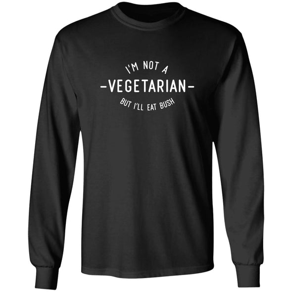 Not a Vegetarian Heavy Long Sleeve