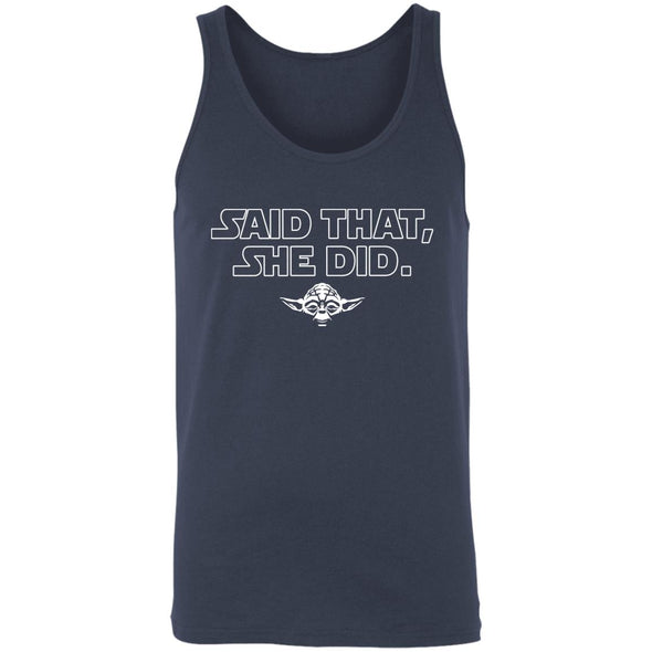 What She Said Yoda Tank Top