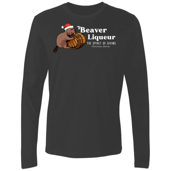 Beaver Liqueur Christmas Premium Long Sleeve
