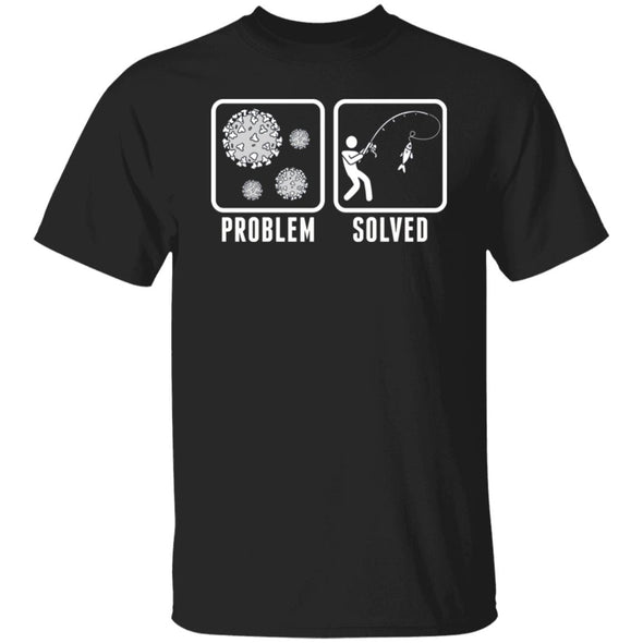 Quarantine Problem Solved Fishing Cotton Tee