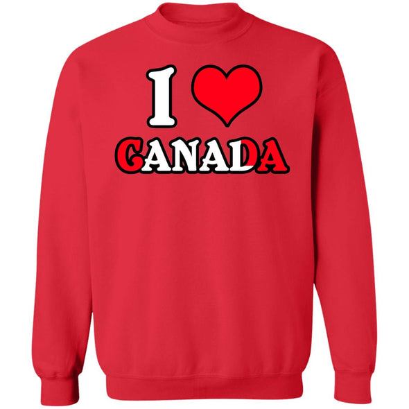 Love Canada Crewneck Sweatshirt