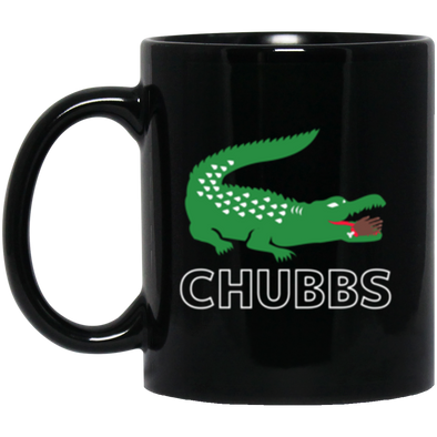 Chubbs Black Mug 11oz (2-sided)