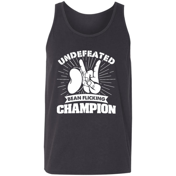 Undefeated Bean Flicking Champ Tank Top