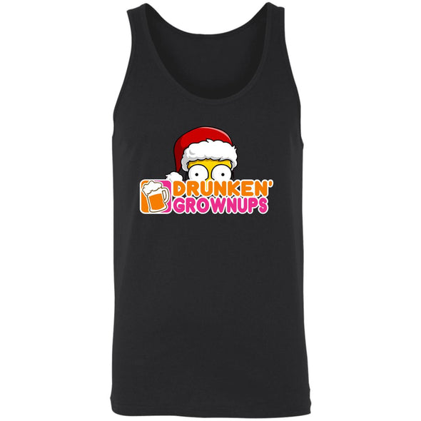 Drunken Grownups Christmas Tank Top