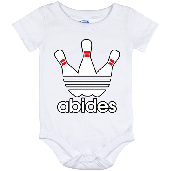 Abides (not Adidas) Baby Onesie (6/12/24 Month)