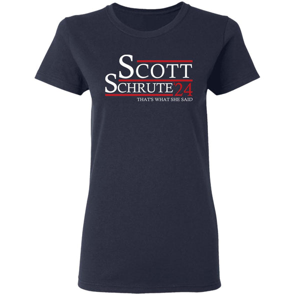 Scott Schrute 24 Ladies Cotton Tee