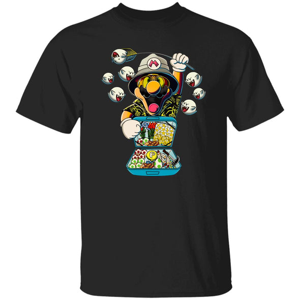 Fear and Loathing in Mushroom Kingdom Cotton Tee