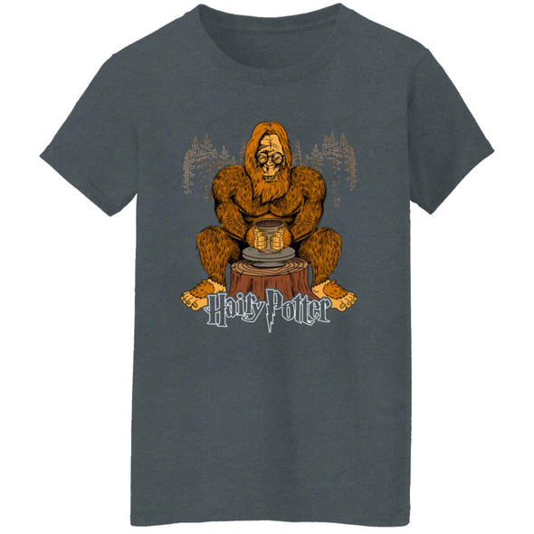 Hairy Potter Bigfoot Ladies Cotton Tee