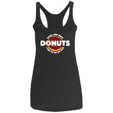 Donuts Ladies Racerback Tank