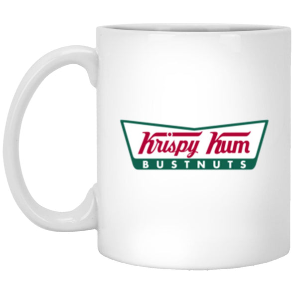 Krispy Kum White Mug 11oz (2-sided)