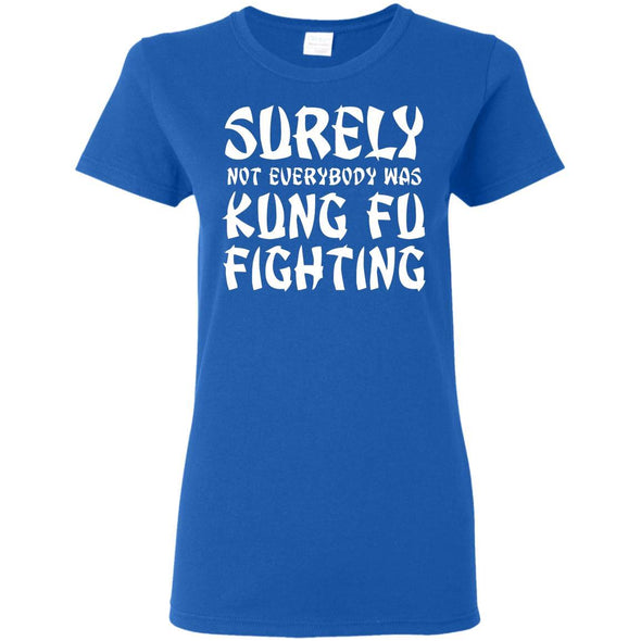 Kung Fu Fighting Ladies Cotton Tee