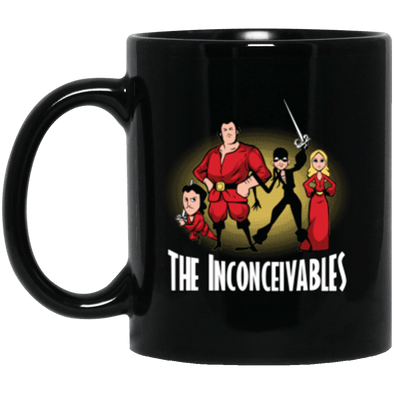 The Inconceivables Black Mug 11oz (2-sided)