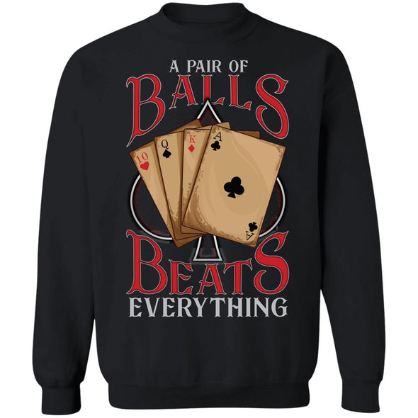 Balls Beats Crewneck Sweatshirt