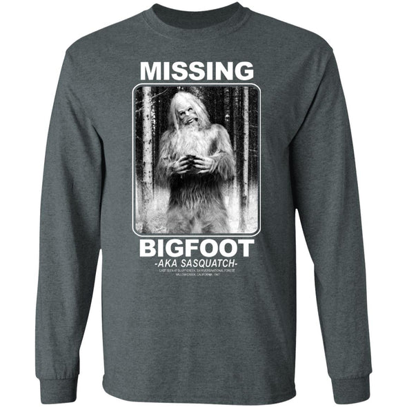 Missing Bigfoot Heavy Long Sleeve