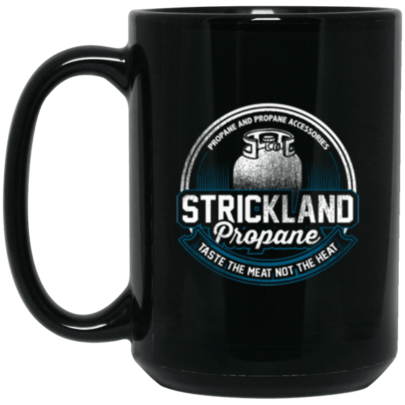 Strickland Black Mug 15oz (2-sided)