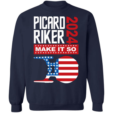 Picard Riker 2024 Crewneck Sweatshirt