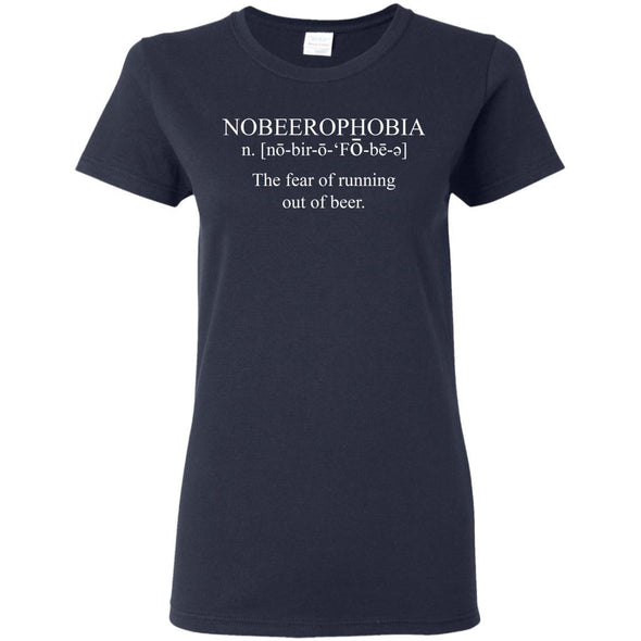 Nobeerophobia Ladies Cotton Tee