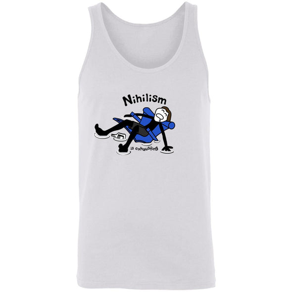 Nihilism is exhausting Tank Top