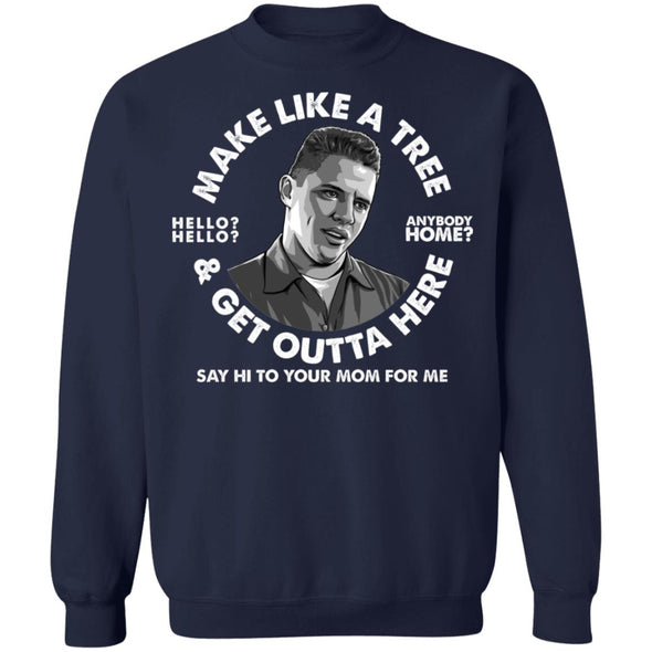 Make Like a Tree Crewneck Sweatshirt