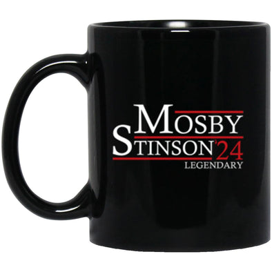Mosby Stinson 24 Black Mug 11oz (2-sided)